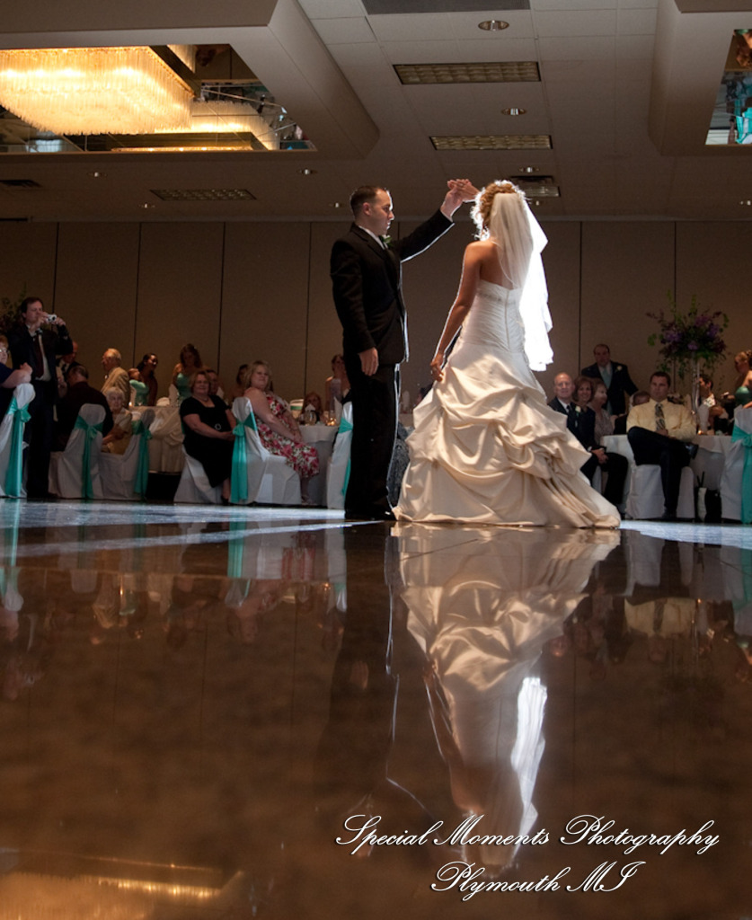 Kim & Mark at Burton Manor Livonia MI wedding photograph
