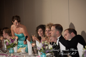 Kim & Mark at Burton Manor Livonia MI wedding photograph