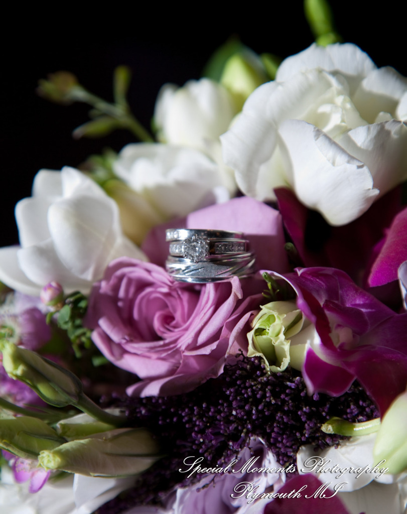 Kim & Mark at Burton Manor Livonia MI wedding photograph