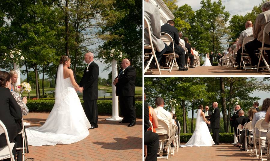 Christie & Aaron at Cherry Creek Golf Club Shelby Township MI wedding