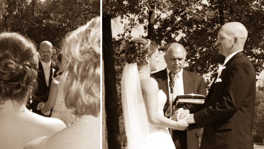 Christie & Aaron at Cherry Creek Golf Club Shelby Township MI wedding