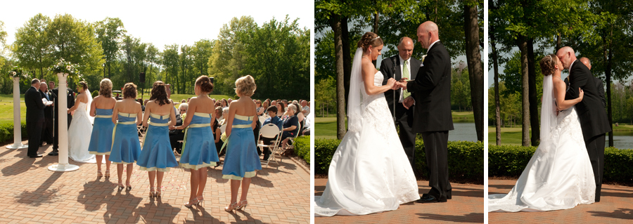 Christie & Aaron at Cherry Creek Golf Club Shelby Township MI wedding