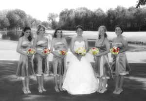 Christie & Aaron at Cherry Creek Golf Club Shelby Township MI wedding