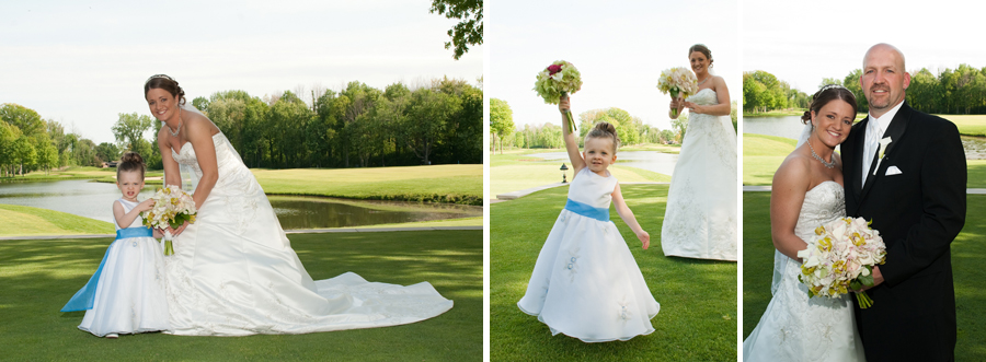Christie & Aaron at Cherry Creek Golf Club Shelby Township MI wedding