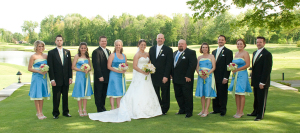 Christie & Aaron at Cherry Creek Golf Club Shelby Township MI wedding