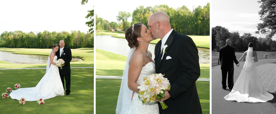 Christie & Aaron at Cherry Creek Golf Club Shelby Township MI wedding