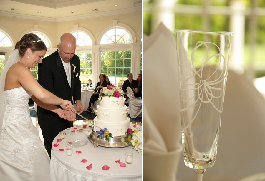 Christie & Aaron at Cherry Creek Golf Club Shelby Township MI wedding