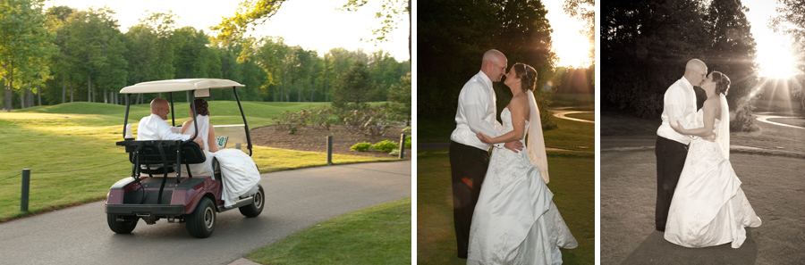 Christie & Aaron at Cherry Creek Golf Club Shelby Township MI wedding