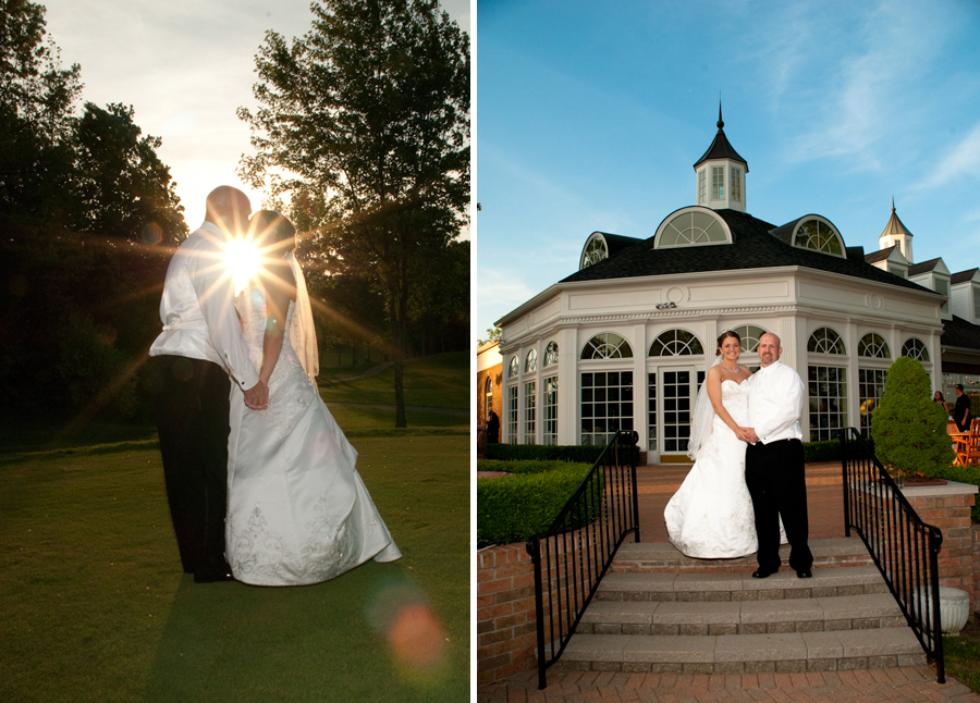 Christie & Aaron at Cherry Creek Golf Club Shelby Township MI wedding