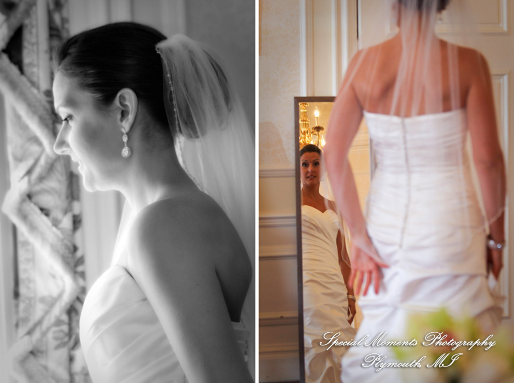 Amy & Josh at Grosse Pointe War Memorial Grosse Pointe Farms MI wedding photograph