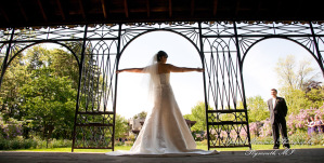 Joyce & Mike at Henry Ford Estate Dearborn MI wedding photograph