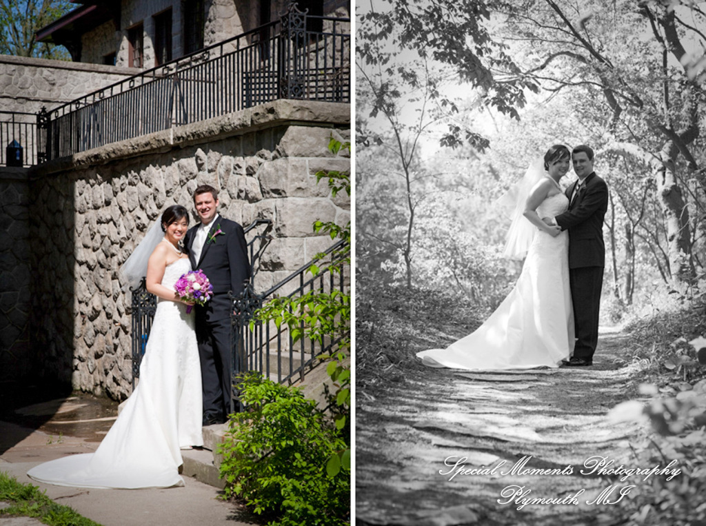 Joyce & Mike at Henry Ford Estate Dearborn MI wedding photograph