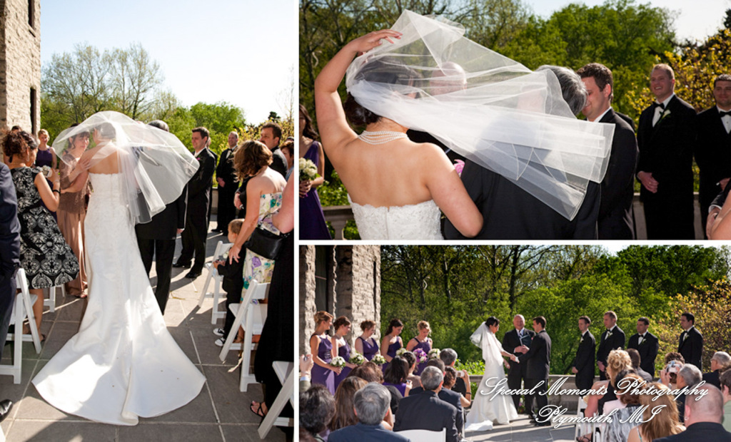 Joyce & Mike at Henry Ford Estate Dearborn MI wedding photograph