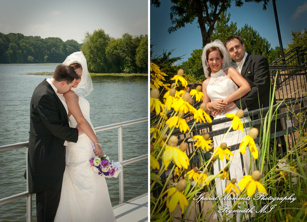 Liz & Joe at Meeting House Grand Ballroom Plymouth MI wedding photograph