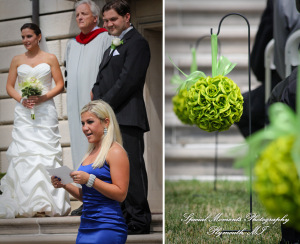 Amy & Josh at Grosse Pointe War Memorial Grosse Pointe Farms MI wedding photograph