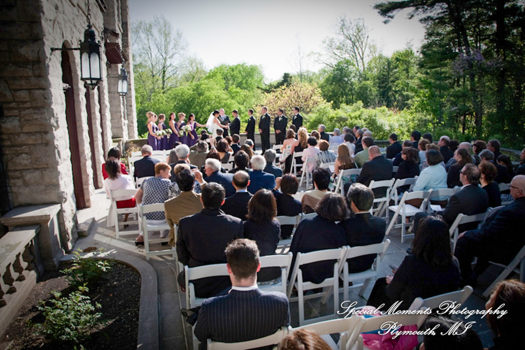 Joyce & Mike at Henry Ford Estate Dearborn MI wedding photograph