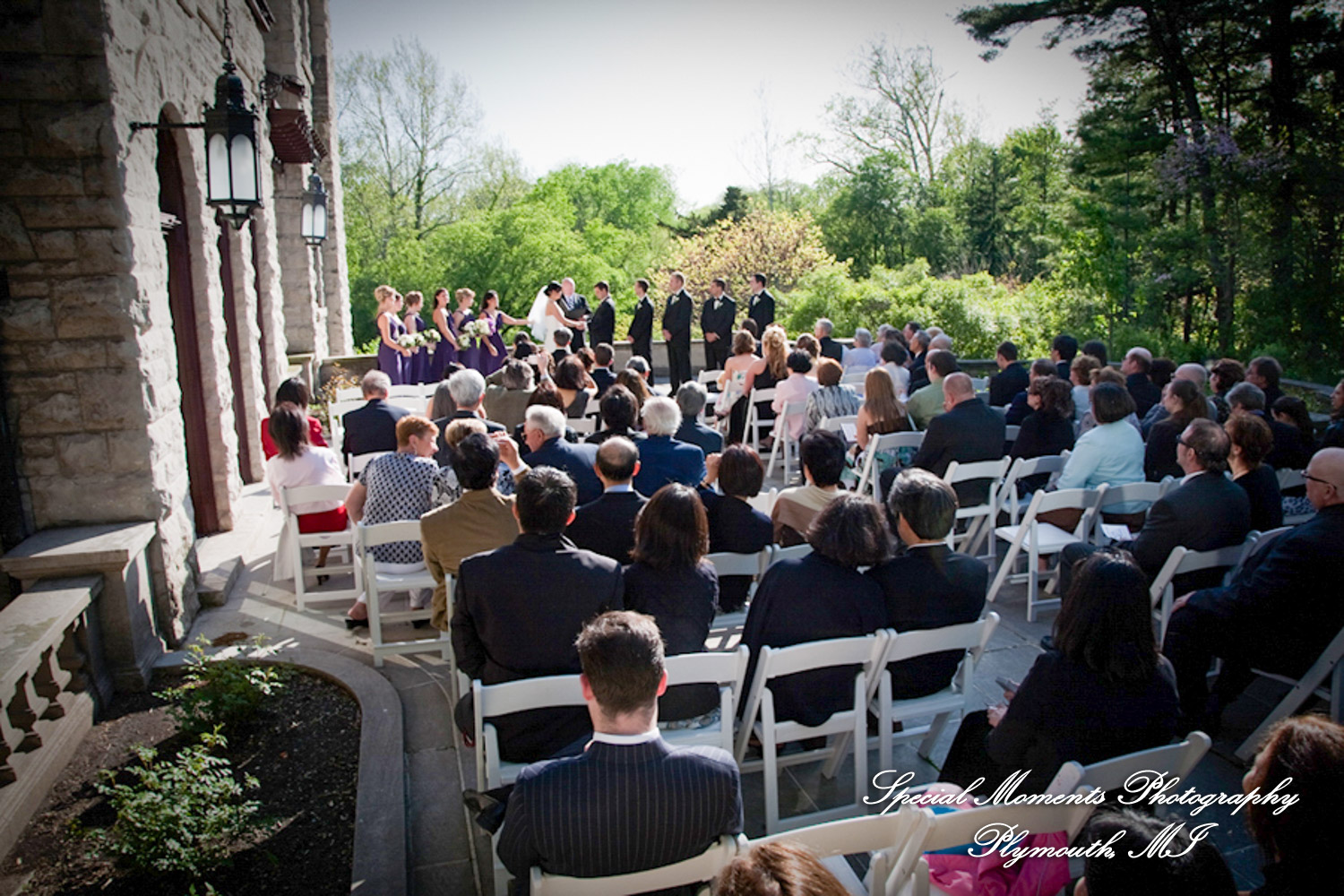 Joyce & Mike at Henry Ford Estate Dearborn MI wedding photograph