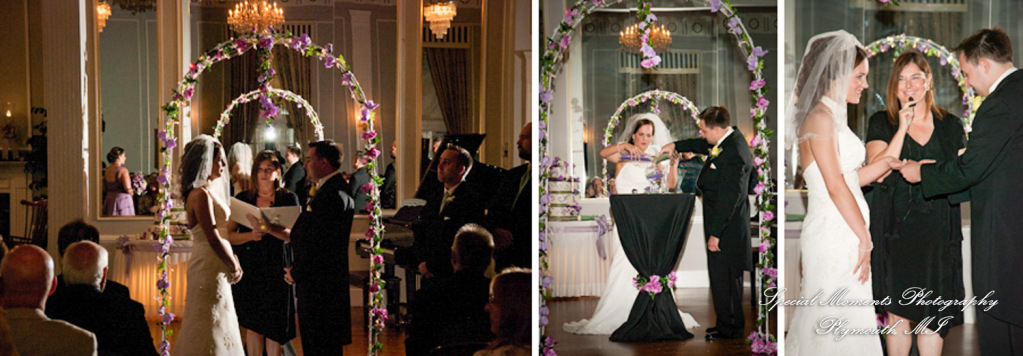 Liz & Joe at Meeting House Grand Ballroom Plymouth MI wedding photograph