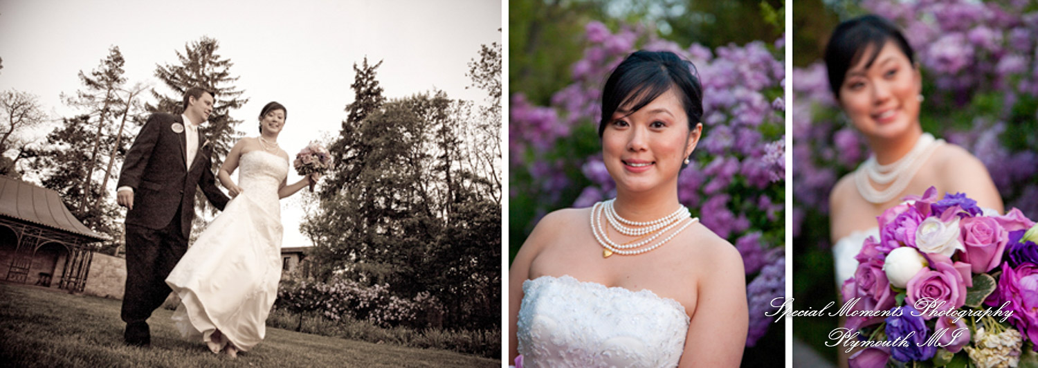 Joyce & Mike at Henry Ford Estate Dearborn MI wedding photograph
