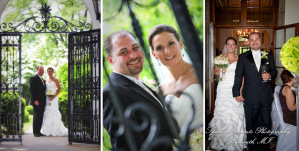 Amy & Josh at Grosse Pointe War Memorial Grosse Pointe Farms MI wedding photograph