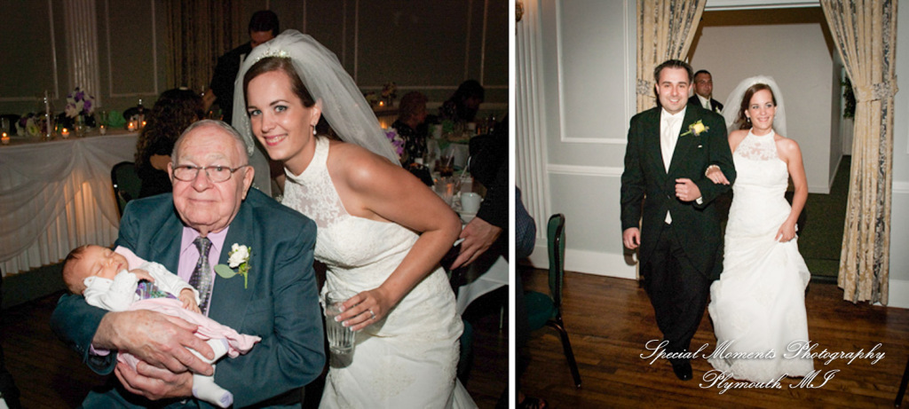 Liz & Joe at Meeting House Grand Ballroom Plymouth MI wedding photograph