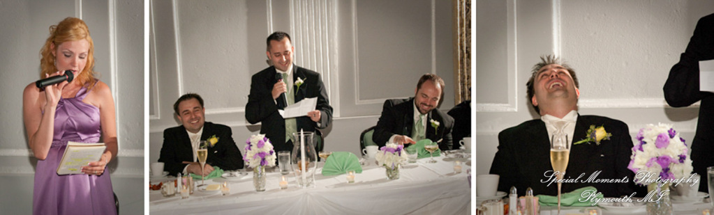Liz & Joe at Meeting House Grand Ballroom Plymouth MI wedding photograph