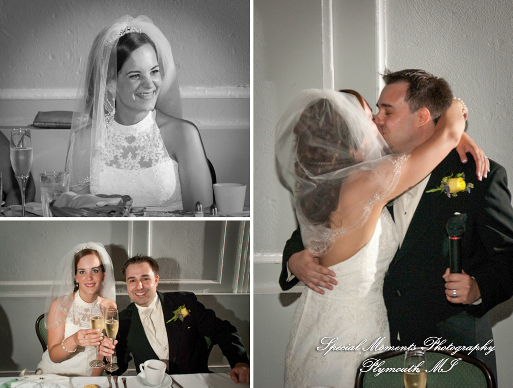 Liz & Joe at Meeting House Grand Ballroom Plymouth MI wedding photograph