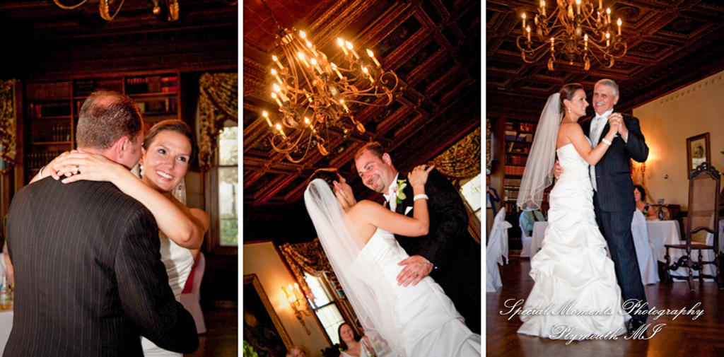 Amy & Josh at Grosse Pointe War Memorial Grosse Pointe Farms MI wedding photograph