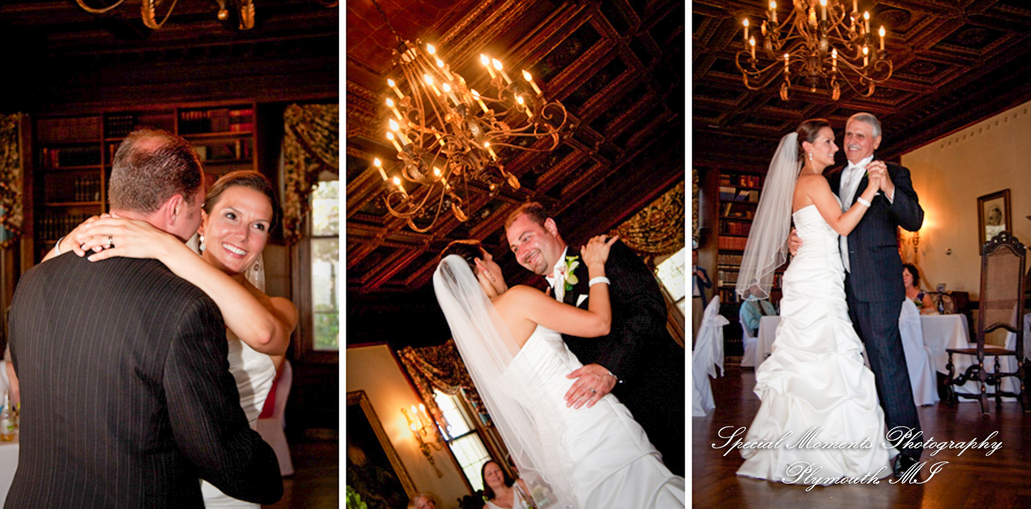 Amy & Josh at Grosse Pointe War Memorial Grosse Pointe Farms MI wedding photograph