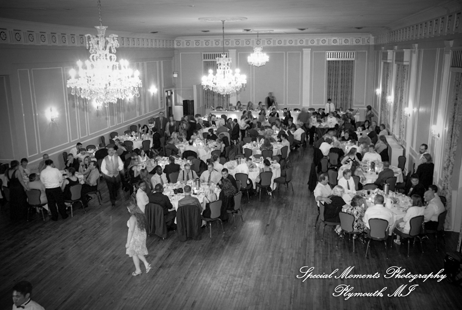 Liz & Joe at Meeting House Grand Ballroom Plymouth MI wedding photograph