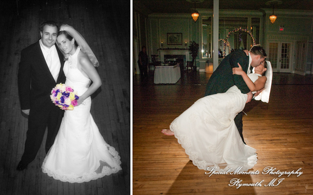 Liz & Joe at Meeting House Grand Ballroom Plymouth MI wedding photograph