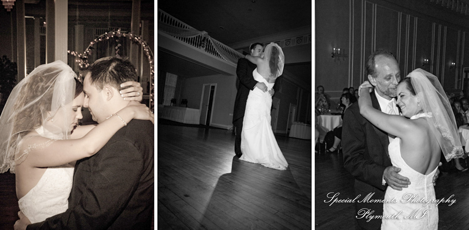Liz & Joe at Meeting House Grand Ballroom Plymouth MI wedding photograph