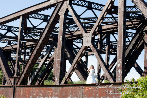 Nicole & Duston Trash The Dress Downtown Detroit MI wedding photograph