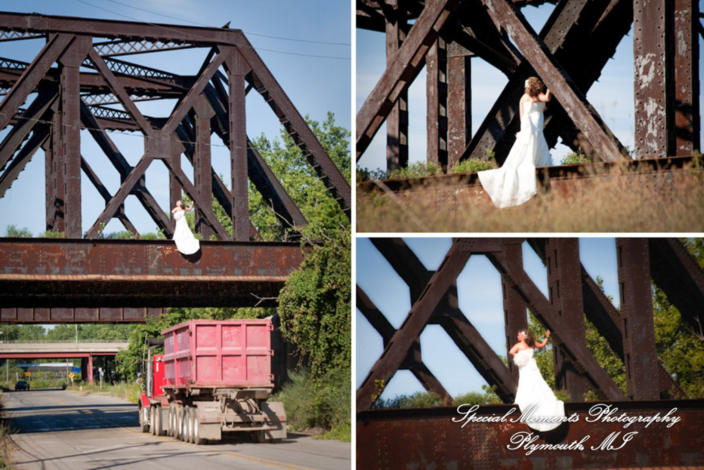 Nicole & Duston Trash The Dress Downtown Detroit MI wedding photograph