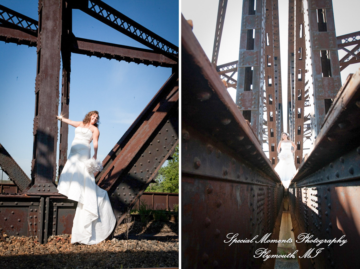 Nicole & Duston Trash The Dress Downtown Detroit MI wedding photograph