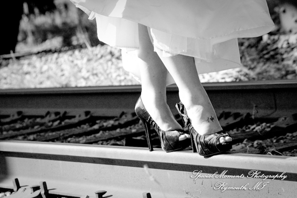 Nicole & Duston Trash The Dress Downtown Detroit MI wedding photograph