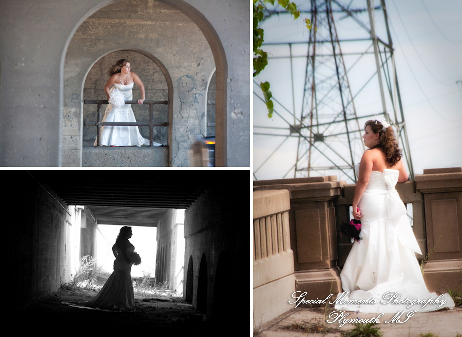 Nicole & Duston Trash The Dress Downtown Detroit MI wedding photograph