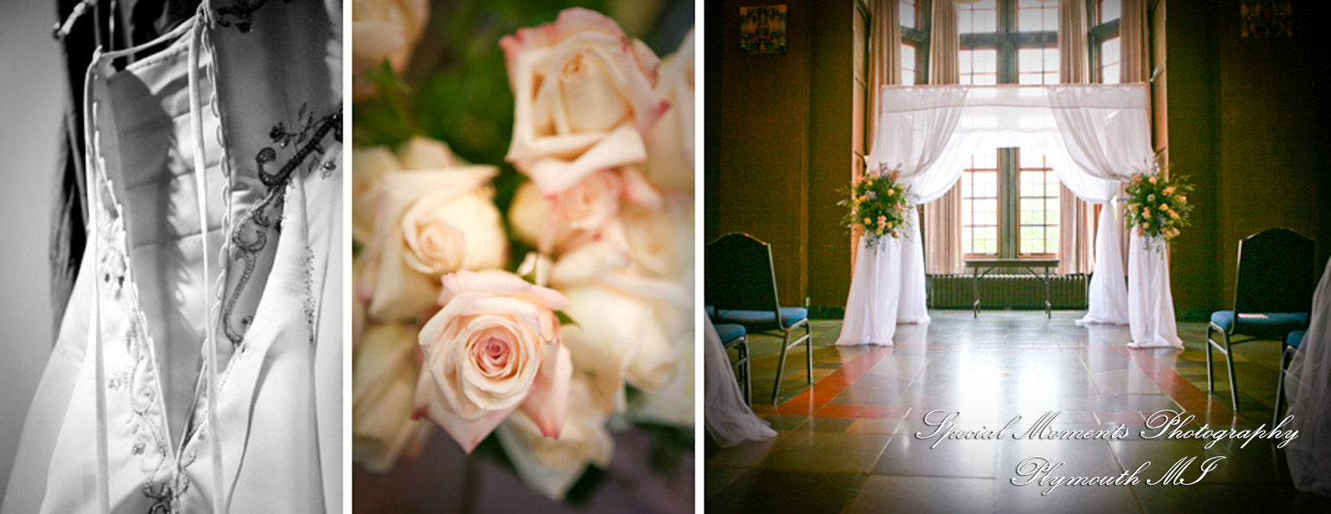 Keren & Jeff at Michigan Union Pendleton Room Ann Arbor MI wedding photograph