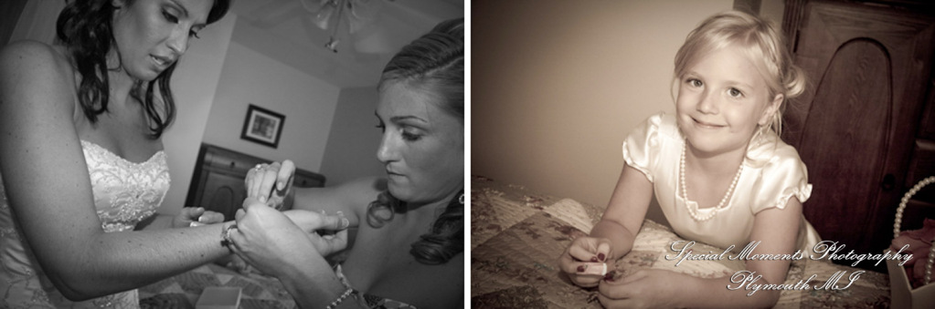 Ashieigh & Sean at Kellogg Park Plymouth MI wedding photograph