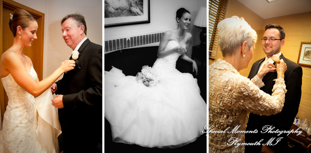 Brittany & Andy at MSU Alumni Memorial Chapel East Lansing MI wedding photograph