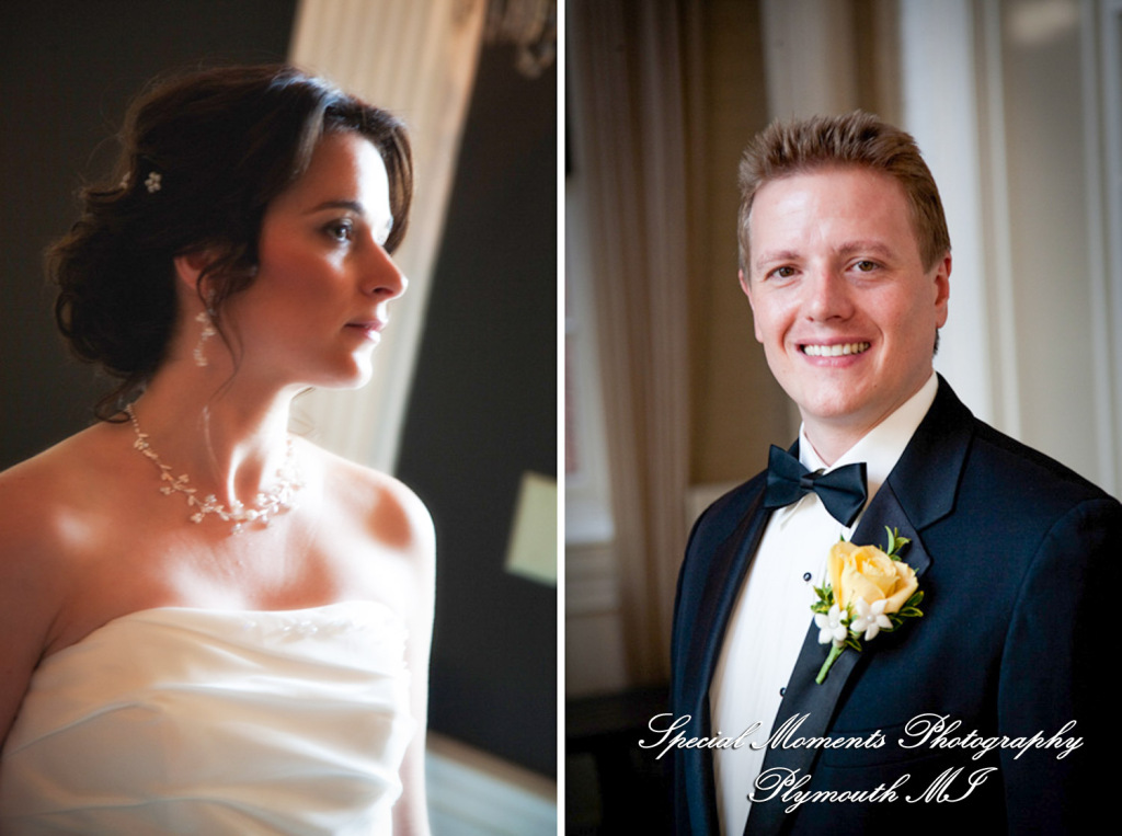 Kerstin & Robert at Dearborn Inn Dearborn MI wedding photograph