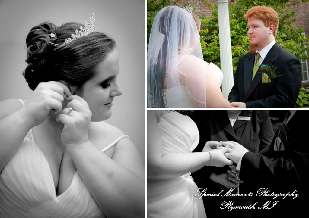 Tamara & Greg at Kensington Hotel Ann Arbor MI wedding photograph