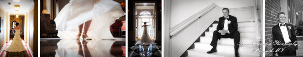 Kerstin & Robert at Dearborn Inn Dearborn MI wedding photograph