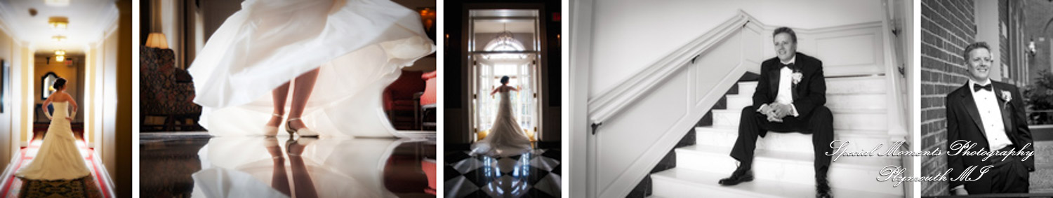 Kerstin & Robert at Dearborn Inn Dearborn MI wedding photograph