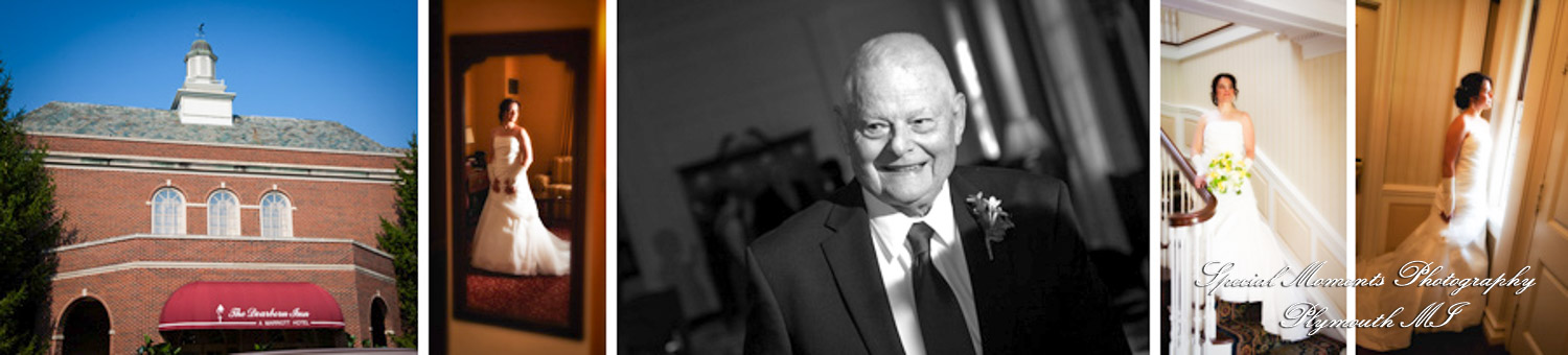 Kerstin & Robert at Dearborn Inn Dearborn MI wedding photograph