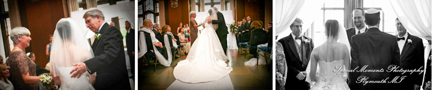 Keren & Jeff at Michigan Union Pendleton Room Ann Arbor MI wedding photograph