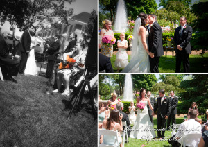 Ashieigh & Sean at Kellogg Park Plymouth MI wedding photograph
