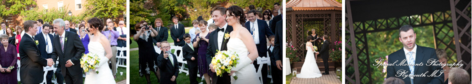 Kerstin & Robert at Dearborn Inn Dearborn MI wedding photograph