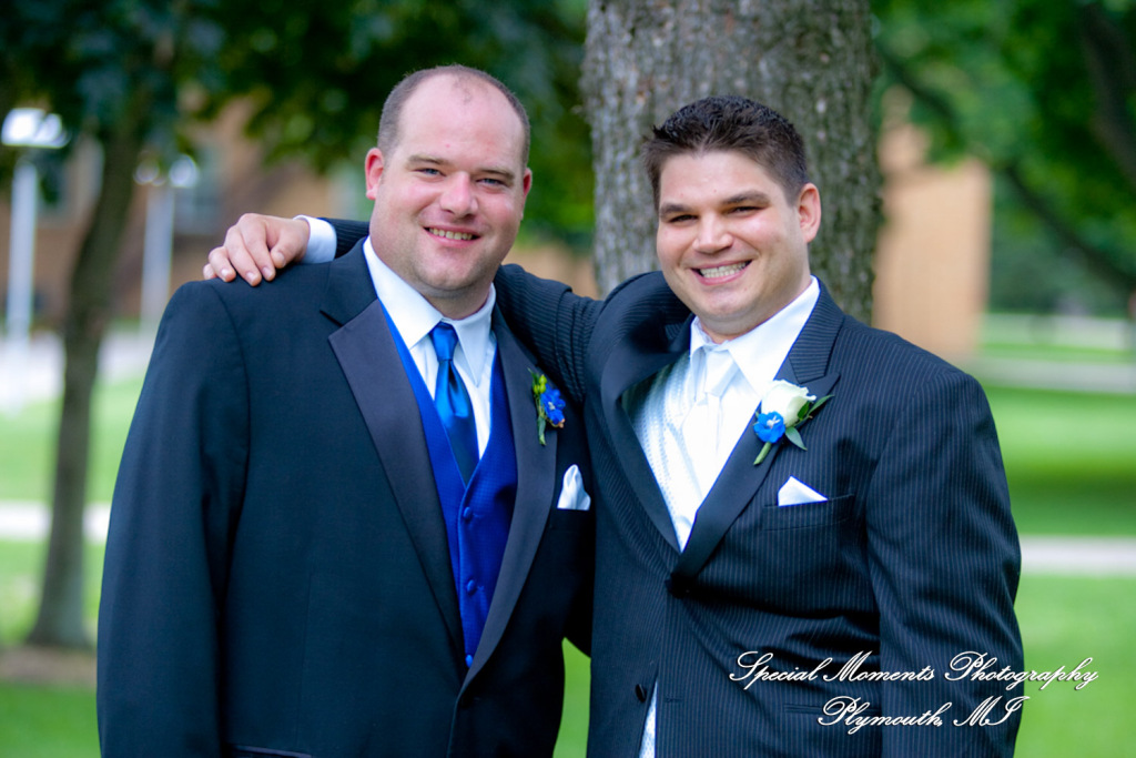Lauren & Octavian Our Lady of Orchard Lake Archdiocesan Shrine of St. John Paul II West Bloomfield MI wedding photograph