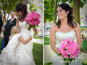 Ashieigh & Sean at Kellogg Park Plymouth MI wedding photograph